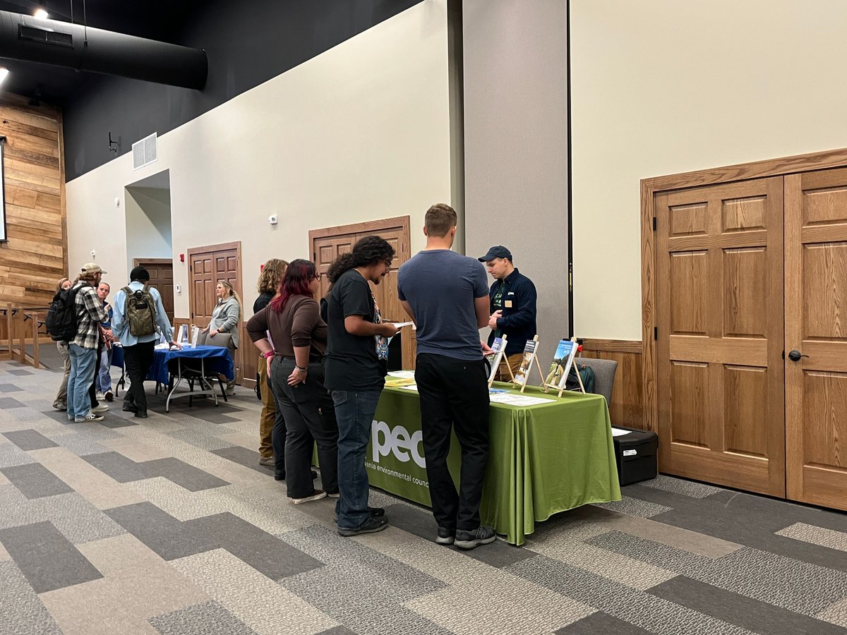 Pennsylvania Environmental Council (@pecpa) on Twitter photo Thanks <a href="/DCNRnews/">PA Department of Conservation & Natural Resources</a> for the opportunity to meet with future conservation & outdoor professionals at the recent PA Outdoor Corps job fair! Thanks <a href="/DCNRnews/">PA Department of Conservation & Natural Resources</a> for the opportunity to meet with future conservation & outdoor professionals at the recent PA Outdoor Corps job fair!