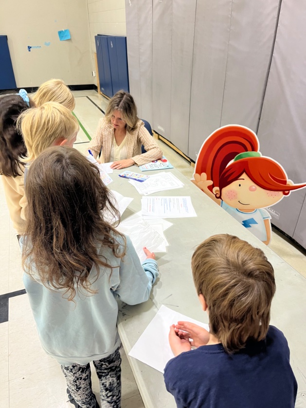 Special moments from the front lines.

Students brought their own <a href="/LucyTriesSports/">Lucy Tries Sports</a> copies to our "Let's Move, Let's Read!" assemblies. 

TY Dutton Dunwich 🙏👏 

#girls #boys #readingliteracy #sports #childrensbooks #activekids