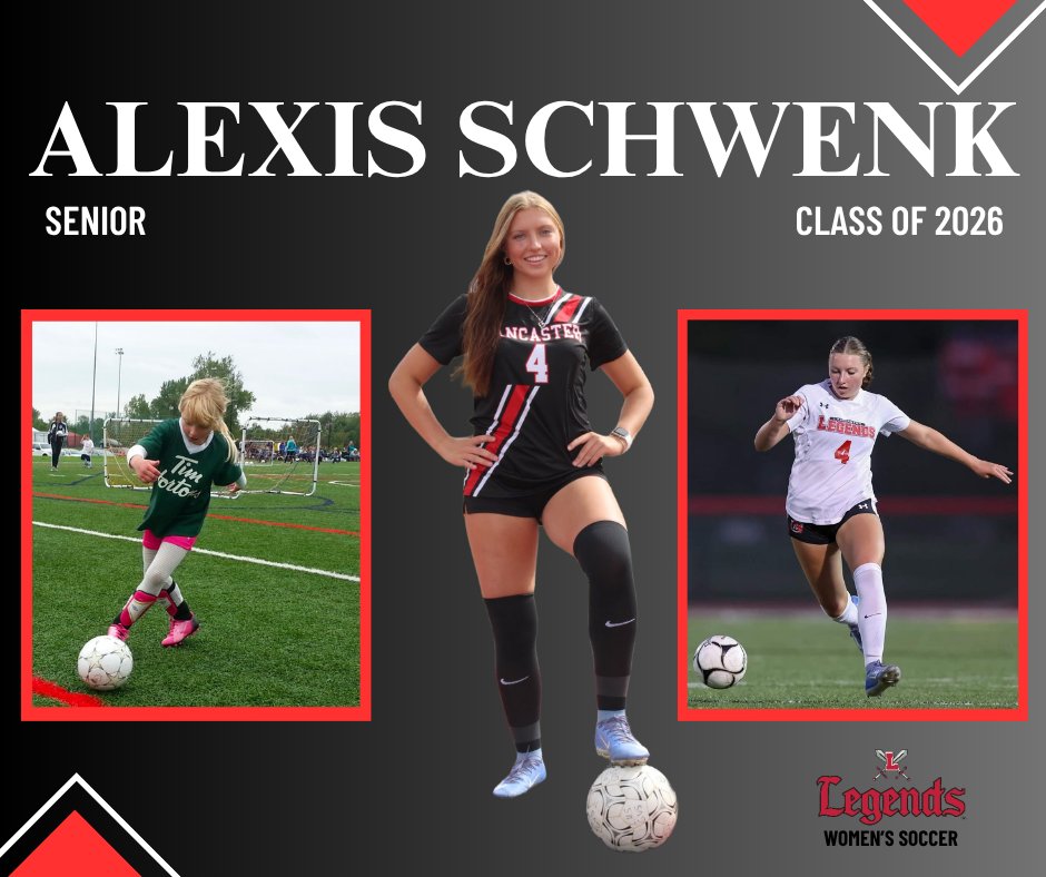 SENIOR SPOTLIGHT!!!  Next up, we are featuring Midfielder #4 Alexis Schwenk!