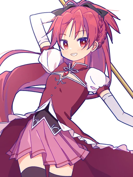 新衣装の杏子