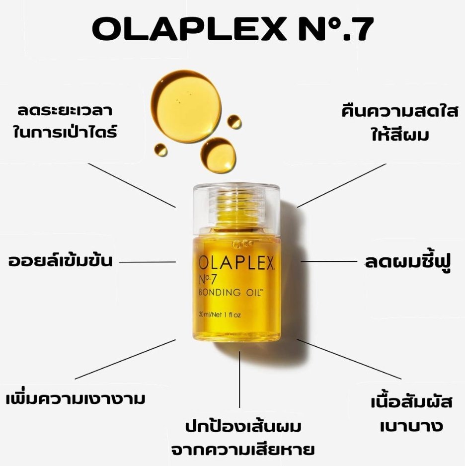 numjshop's tweet image. 🔥พร้อมส่ง 250 บาท Olaplex No.7 Bonding Oil 7.5ml 〰️ ออยล์สไตลิ่งสำหรับบำรุง และจัดทรงผม เนื้อบางเบา เข้มข้น เพิ่มความเงางาม ทำให้สีผมเด่นชัดขึ้น พร้อมบำรุงให้ผมแข็งแรง และปกป้องความร้อนสูงถึง 232 องศา

#Olaplex #นัมสต็อค
