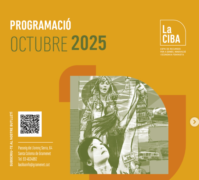 📢V Fòrum de Municipis Compromesos amb la Igualtat a <a href="/la_ciba/">La CIBA</a> 
Jornada clau amb la consellera d’#igualtat i #feminisme <a href="/evamenorc/">Eva Menor</a> i alcaldesses líders en polítiques d’igualtat.
La conferència anirà a càrrec de <a href="/NuriaVarela/">Nuria Varela</a>  experta en igualtat de gènere.
#lideratgefemeni