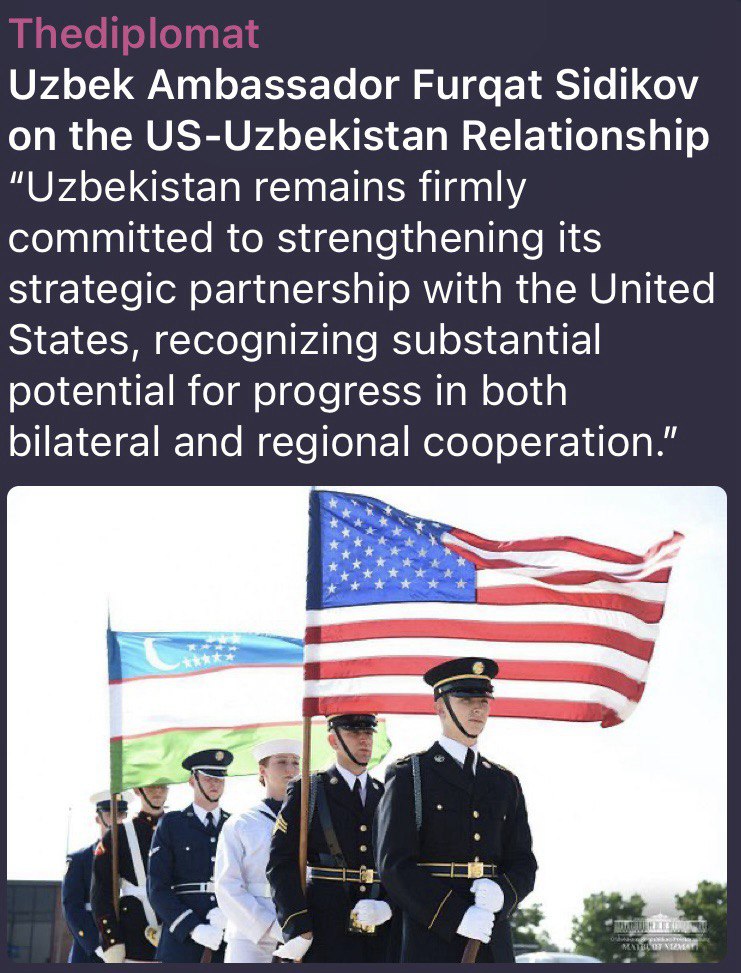 Thank you, Katherine Putz, for the wonderful interview.

Read more on The Diplomat:
🔗 thediplomat.com/2025/10/uzbek-…