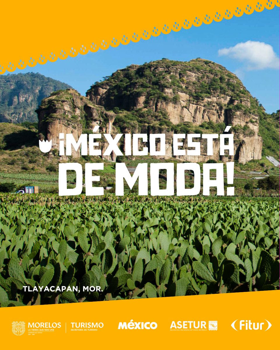 🌎✨ Morelos forma parte del México que inspira al mundo.
Cultura, hospitalidad y raíces que nos conectan con nuevos horizontes. 💚

#LaTierraQueNosUne