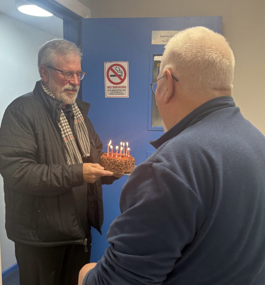 Richard ambushed me with a birthday cake. In deference to busy friends I have extended my birthday to a birthmonth to faciltate anyone wishing to send presents.