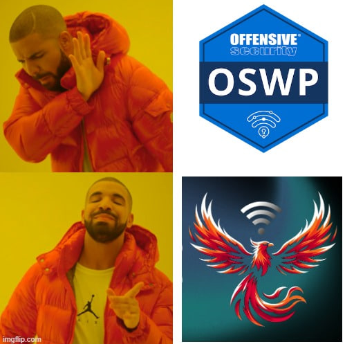 OscarAkaElvis's tweet image. Don&apos;t miss my last article on Linkedin:

🧠 Comparing OSWP (OffSec) vs CWP (WiFiChallenge): My Honest Experience 

linkedin.com/pulse/comparin…

#oswp #cwp #wifi #certifications