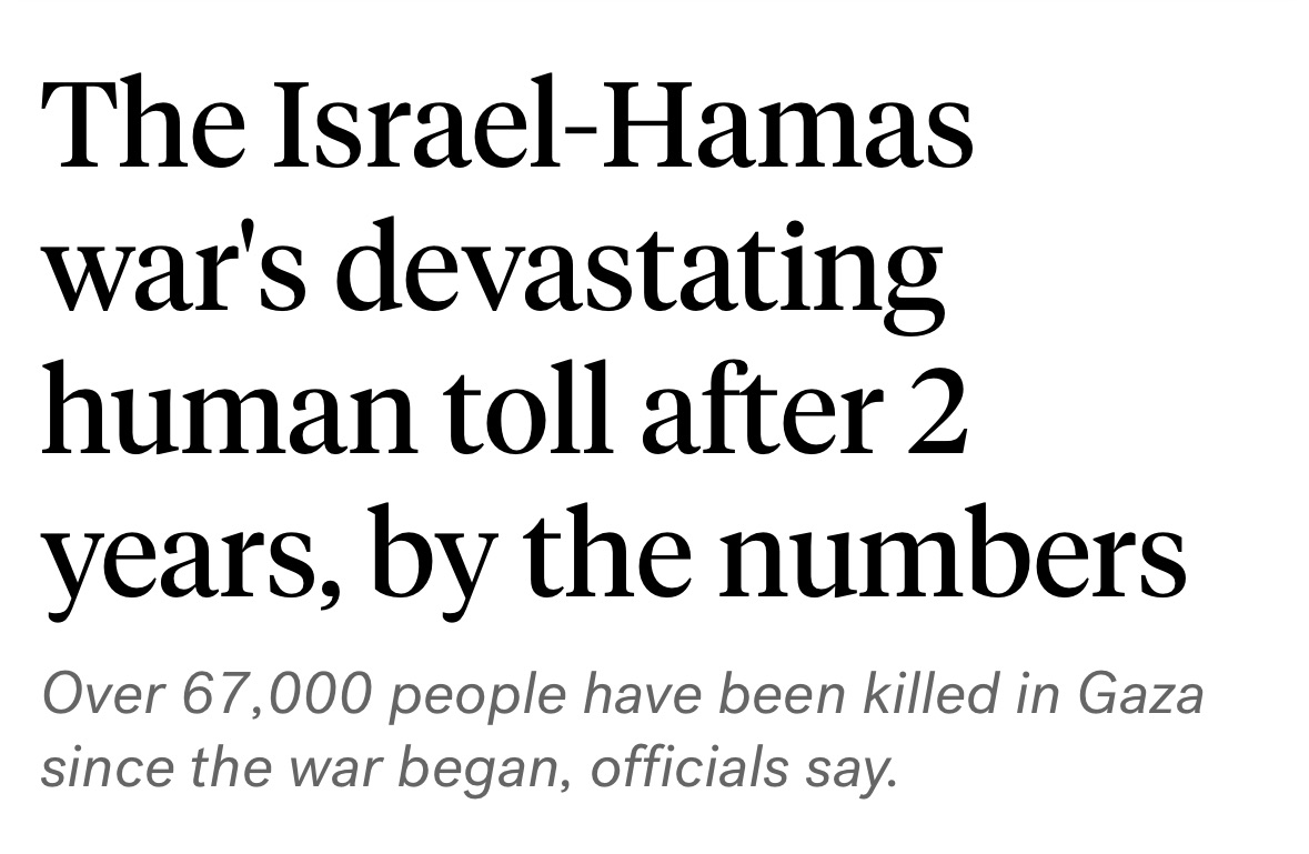RepDougCollins's tweet image. 2 years ago, a Terrorist group, Hamas, decided to take 1200 lives and 251 hostages inflicting a new war that we have not seen.

The bloodshed is over 67K now and 48 hostages still remain captive since that horrific day.

The violence must stop. I pray for peace.