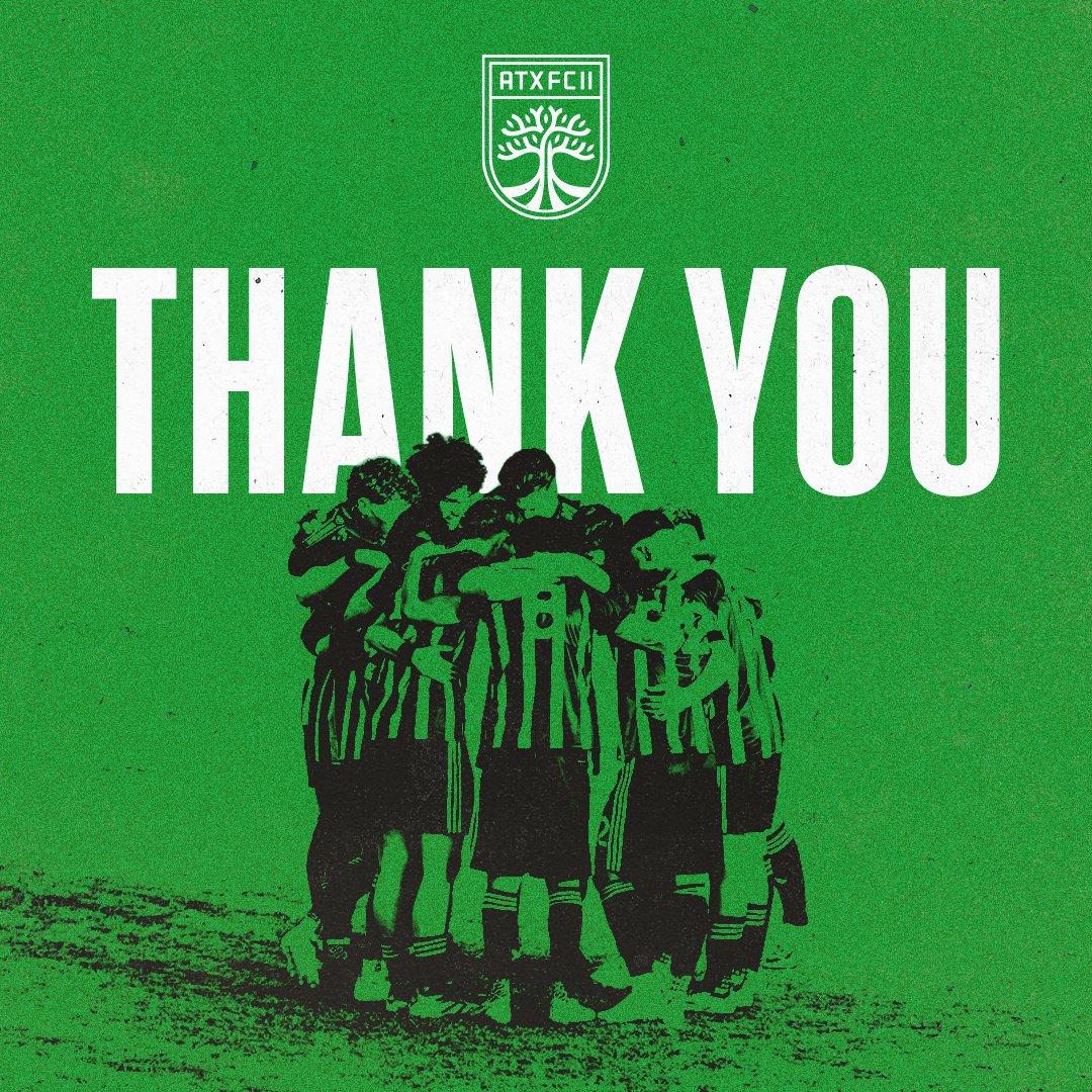 AustinFCII's tweet image. Grateful for our VERDE fans. 💚🖤