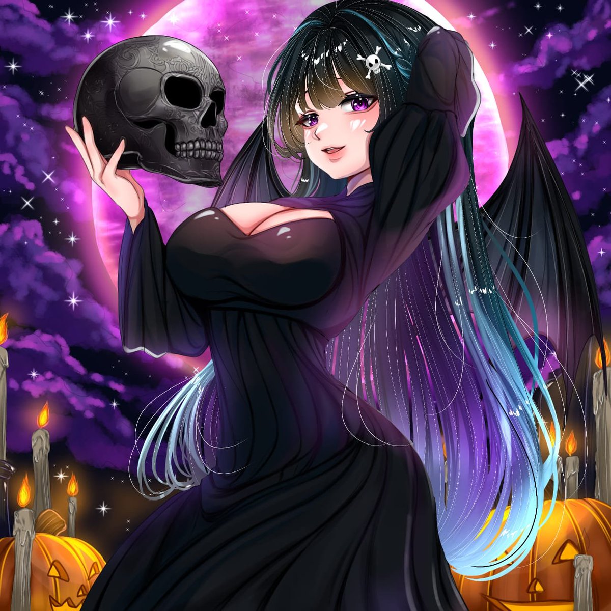 neyavisual's tweet photo. It’s a purrfect Halloween with @Sweetbean96 🎃🐾
Drop your spooky char below! 👀✨

╰┈──  . ✦ #VGenOpen #vgenartist #moots ୨ৎ . ── https://t.co/ga5HpUAdRy
