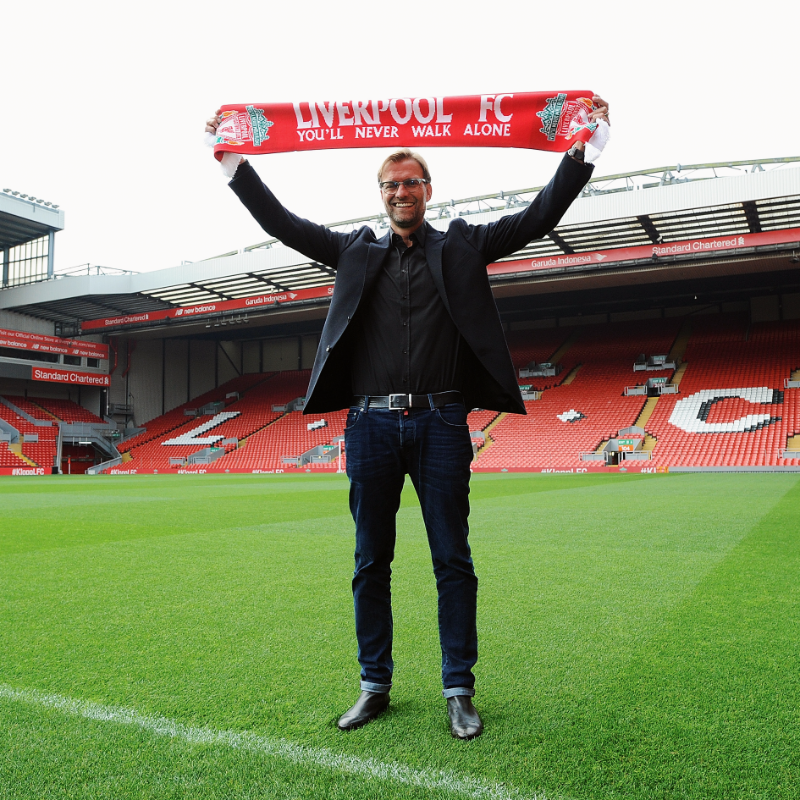 LFC's tweet photo. Exactly a decade ago, Liverpool's thrilling and transformative journey under the management of Jürgen Klopp began. ⤵️