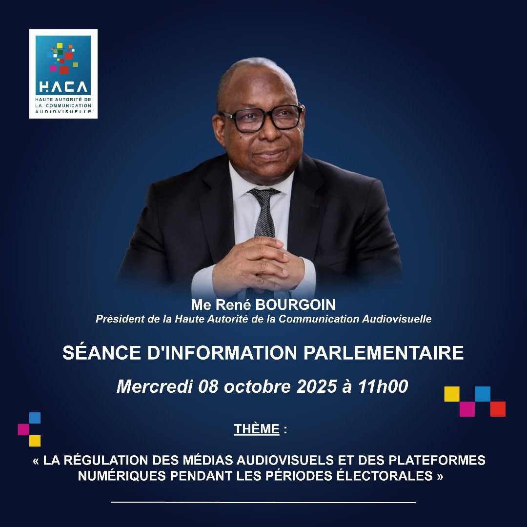 HAUTE AUTORITE DE LA COMMUNICATION AUDIOVISUELLE tweet media