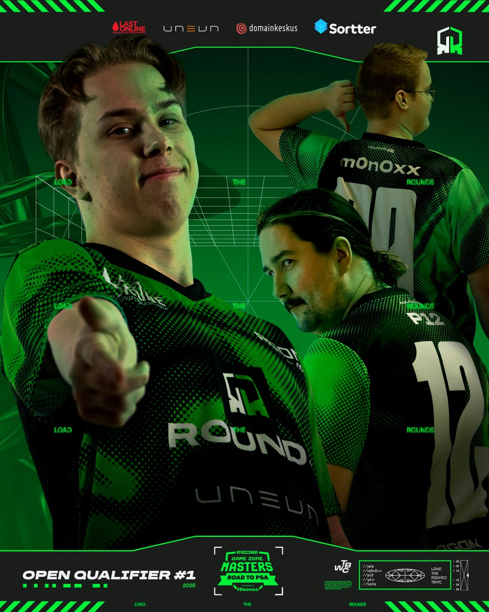 RoundsGG's tweet image. IN HUNT FOR THE LAN SPOT!

🏆 GAME ZONE MASTERS ROAD TO PGA 2025 - Open Qualifier #1
🕖 19:00 EEST
ℹ️ faceit.com/en/championshi…

No stream from us, but we&apos;ll update. Let&apos;s get it. 💚
#LOADTHEROUNDS