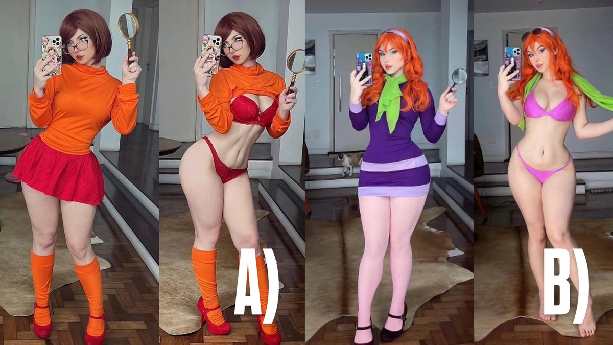 Los leo:

Velma o Daphne?