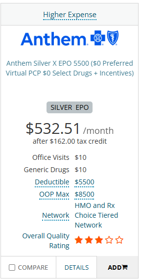 chriswithans's tweet photo. Both Senators Cortez Masto and Warnock deliberately chose cheaper (and far inferior) HMO plans in their comparisons because they wanted to hide how expensive "good" and useful Obamacare plans were even with the Biden-era subsidies.  This is an HMO with a $5500 deductible!  Not useful!  She's also using someone who is likely around 35 years old with just a $40,000 income.

I checked this already on the Nevada healthcare exchange.  An actual useful healthcare plan for a 35-year-old in Vegas making $40,000 a year would be $522.64 pre-subsidy and $314.64 post subsidy.  That is a heckuva a lot to pay!  Would've been under $100 with a much smaller deductible with no subsidies before Obamacare implementation.  And yes, because the Democrats deliberately decided to create this "crisis" by having the Biden-era subsidies (which raised costs overall, as all subsidies do) expire in 2025, the unsubsidized cost for this plan would be $694.  Providers started jacking up costs once the subsidies began to flow, and insurers are still catching up.

The problem for Republicans, of course, is who is going to buy this insurance?  Not an illegal or any noncitizen.  They're going to get Medicaid or just flood the emergency rooms.  The people who are "forced" to buy these plans are citizens who own very small businesses or are freelancers.....and they are Republican voters.