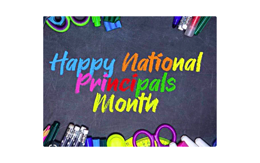 October is National Principals Month — a time to celebrate the incredible leaders who guide our schools with vision, compassion, &amp; dedication. Principals set the tone for learning, inspire staff, &amp; help students succeed.  Thank you to all our principals! #ThankAPrincipal