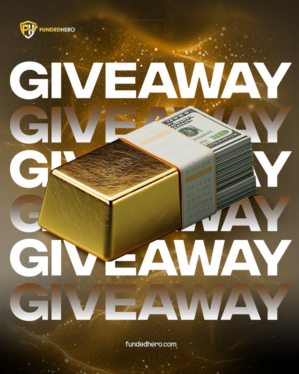Dr. Dollar | Trader (@itsdrdollar) on Twitter photo š Giveaway Alertš
Prize: 4x 25K Accounts
Instructions:
1. Follow
<a href="/_fundedhero/">FundedHero</a>
<a href="/parcefx/">Parcefx | CEO of FundedHero</a>
<a href="/itsdrdollar/">Dr. Dollar | CEO of FundedHero</a>
2. Like and retweet this post
3. Also Tag 3 Friends
4. Join our discord: discord.gg/fundedhero
š Bigger accounts = Bigger profits. GOOD LUCK! š Giveaway Alertš
Prize: 4x 25K Accounts
Instructions:
1. Follow
<a href="/_fundedhero/">FundedHero</a>
<a href="/parcefx/">Parcefx | CEO of FundedHero</a>
<a href="/itsdrdollar/">Dr. Dollar | CEO of FundedHero</a>
2. Like and retweet this post
3. Also Tag 3 Friends
4. Join our discord: discord.gg/fundedhero
š Bigger accounts = Bigger profits. GOOD LUCK!