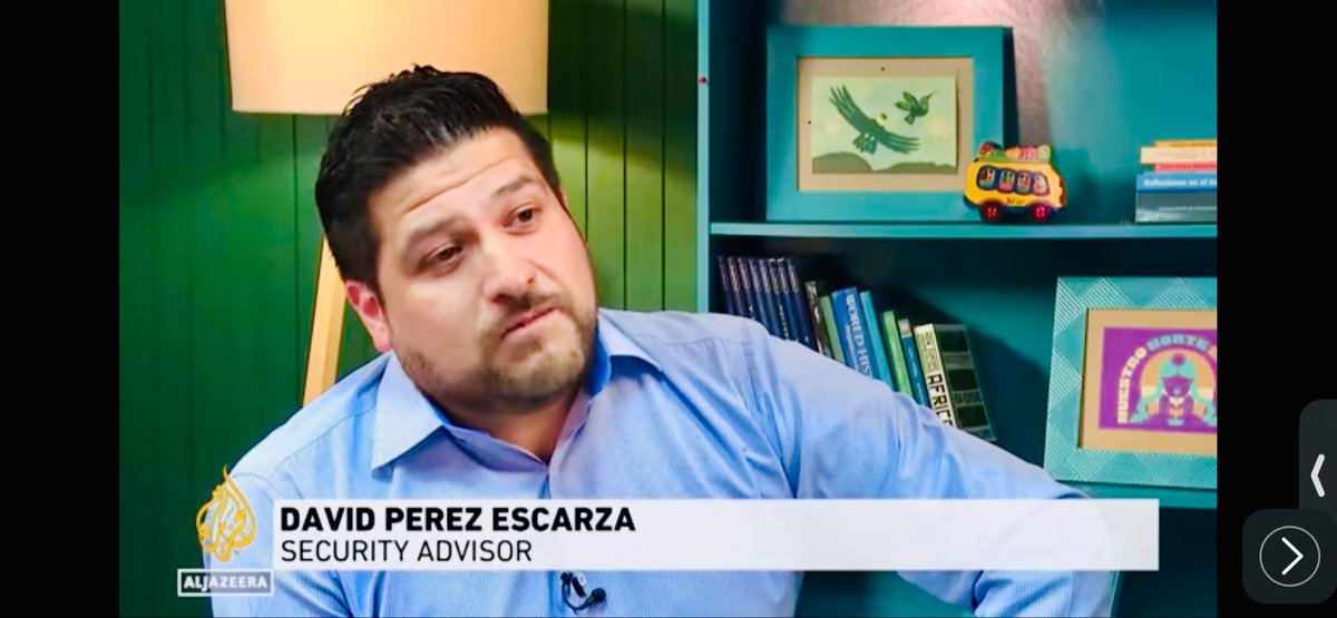 Dr. David Pérez-Esparza (@davidpreze) on Twitter photo What are the implications of the Huachicol-related, high-level arrests in Mexico?
I joined Al-Jazeera (English) <a href="/AJEnglish/">Al Jazeera English</a> and shared my briefing on the matter.
It’s clear: President <a href="/Claudiashein/">Claudia Sheinbaum Pardo</a> and Secretary <a href="/OHarfuch/">Omar H Garcia Harfuch</a> are putting Mexico on the right track fighting the What are the implications of the Huachicol-related, high-level arrests in Mexico?
I joined Al-Jazeera (English) <a href="/AJEnglish/">Al Jazeera English</a> and shared my briefing on the matter.
It’s clear: President <a href="/Claudiashein/">Claudia Sheinbaum Pardo</a> and Secretary <a href="/OHarfuch/">Omar H Garcia Harfuch</a> are putting Mexico on the right track fighting the