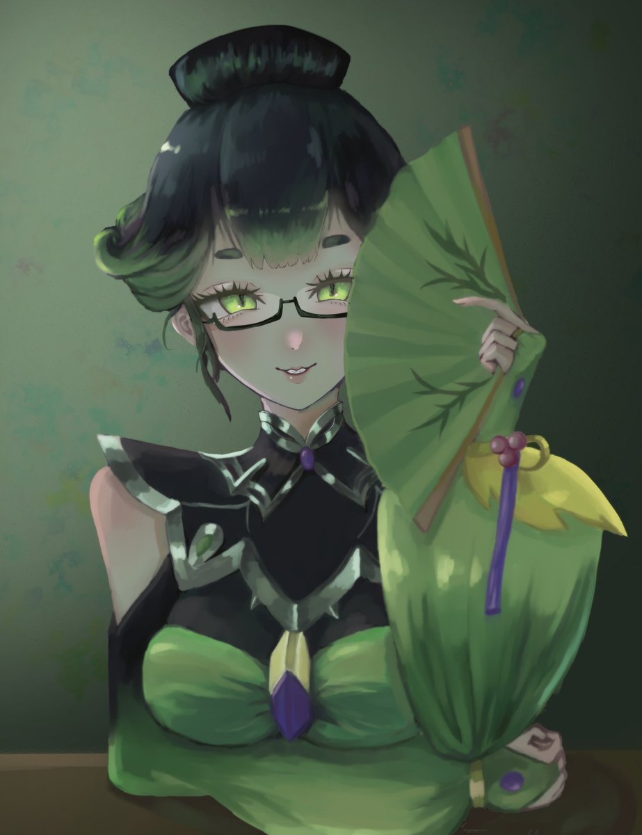 kathryn_naomi's tweet photo. I may seem like an intimidating guild mistress to some, but my chat knows better. 🤣

Then I see pics like this and WISH I COULD BE THIS COOL!!! 😭

HUGE shout out to @MissAruru for this GORGEOUS piece! 🥹💖 https://t.co/YuCoOp5nsj