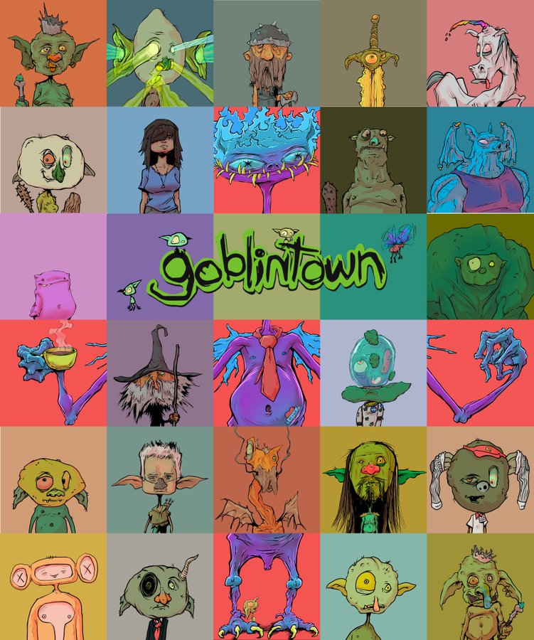 goblintown's tweet image. a character brand