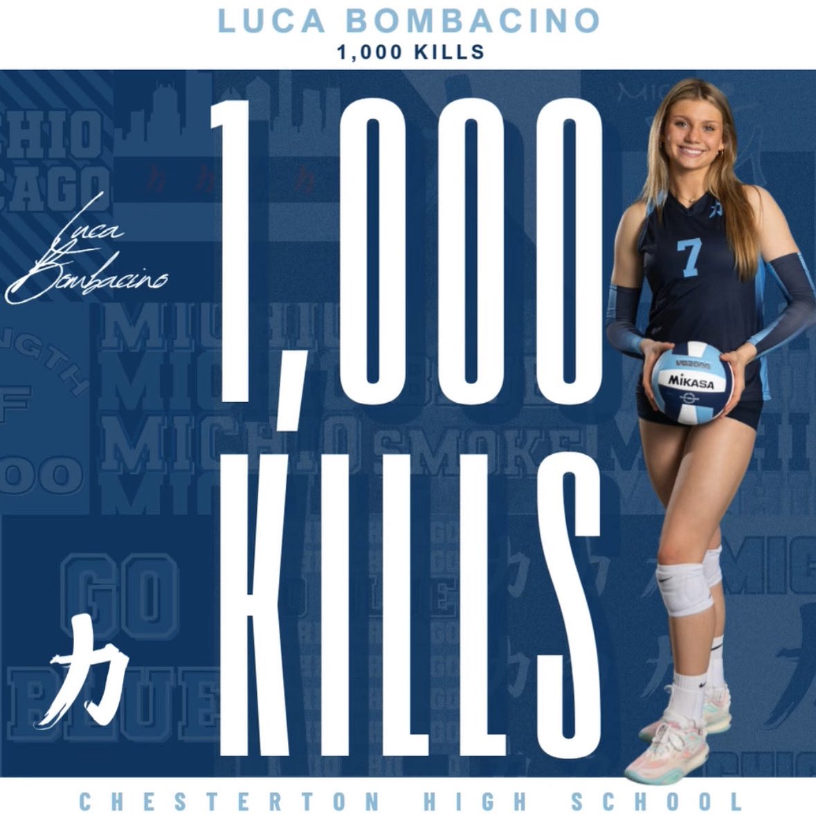 ‼️𝐌𝐢𝐥𝐞𝐬𝐭𝐨𝐧𝐞 𝐀𝐥𝐞𝐫𝐭‼️

Luca Bombacino just notched her 𝟏,𝟎𝟎𝟎 𝐜𝐚𝐫𝐞𝐞𝐫 𝐤𝐢𝐥𝐥 — and she’s only a 𝐉𝐮𝐧𝐢𝐨𝐫! Congrats Luca! #1000killsclub