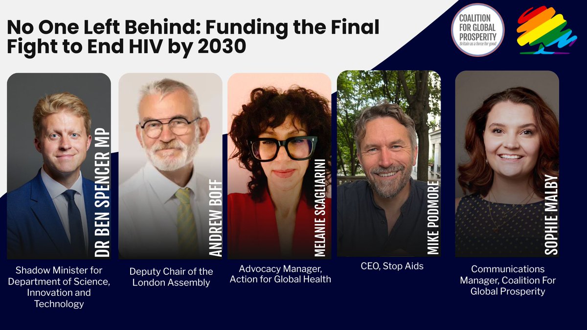 This afternoon at #CPC25, our panel “No One Left Behind: Funding the Final Fight to End HIV by 2030” — hosted with <a href="/LGBTCons/">LGBT+ Conservatives</a> — brought together parliamentarians, campaigners and advocates to reflect on how the UK can finish what it started: ending HIV for good. 🧵