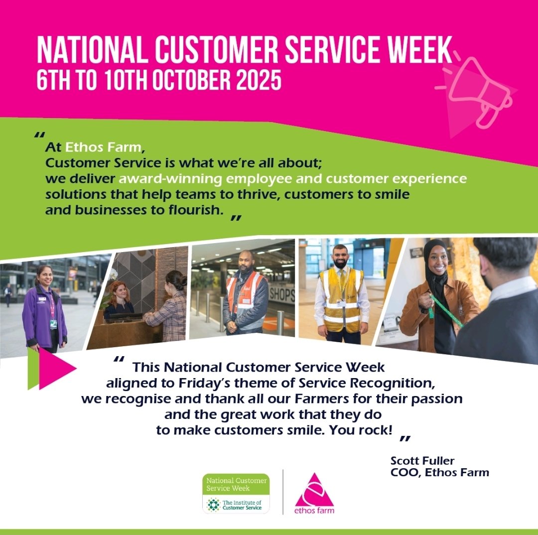 <a href="/instituteofcs/">The Institute of Customer Service</a> National Customer Service Week 2025 Day 1 #NCSW2025  #customerexperience #employeeexperience #guestexperience #customerservice