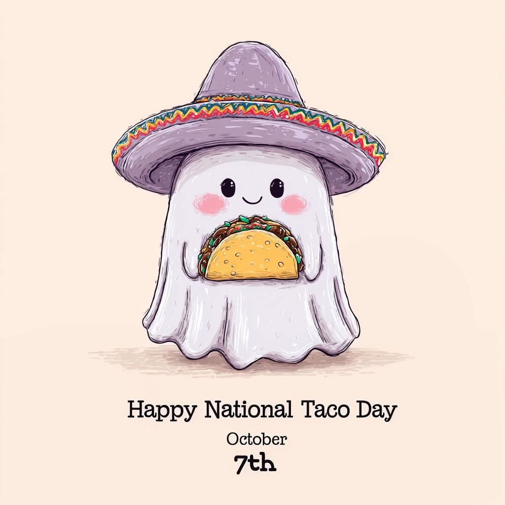 jill_runty's tweet image. Happy National Taco Day and Taco Tuesday! 🌮 I hope you have a great day! :) #nationaltacoday 🩵🍁🥰