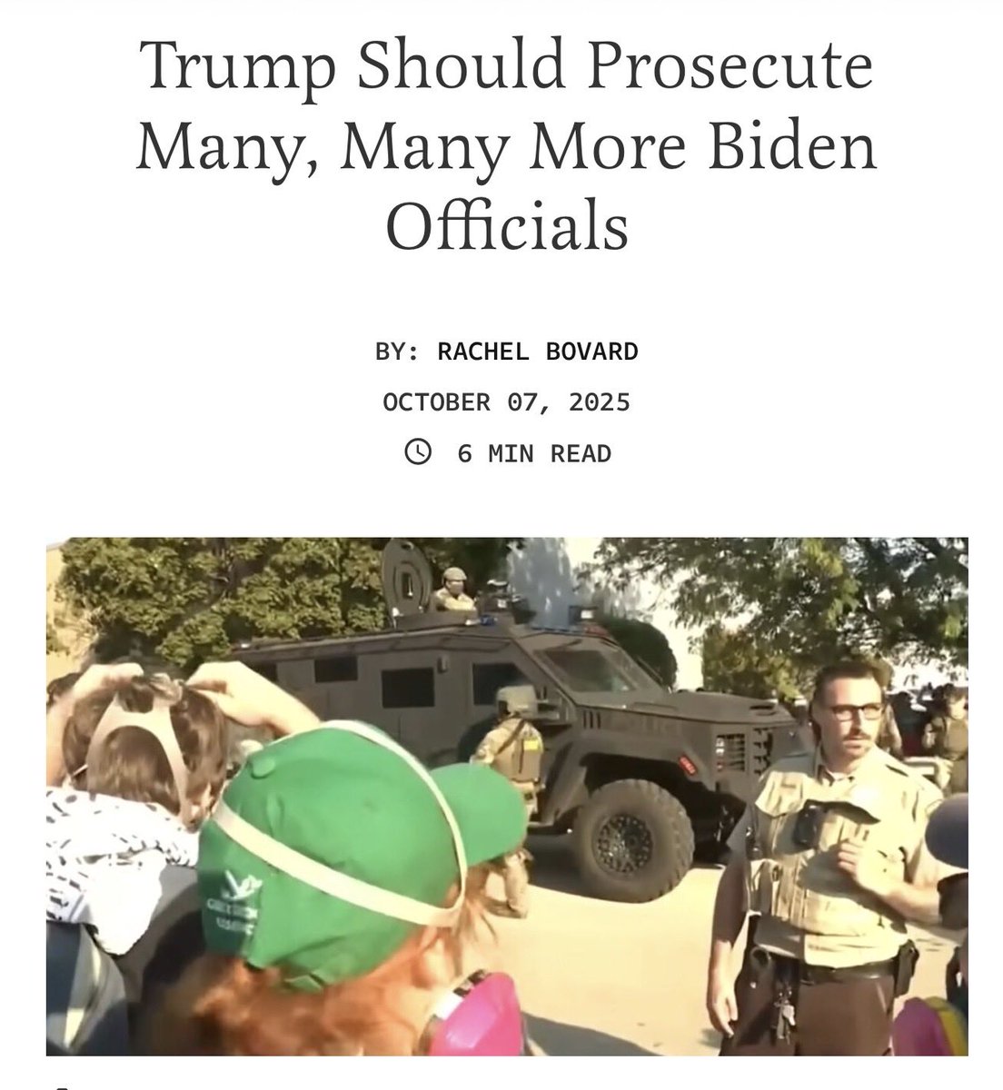 New from me: Under President Trump, the United States is not entering an era of extraconstitutional, criminal authoritarianism, but coming out of one.