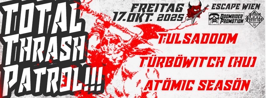 Next week Vienna Thrash maniacs!
