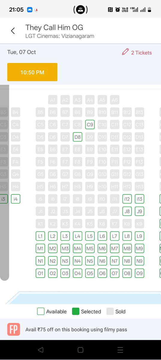 sharankalyan424's tweet image. #TheycallHimOG 2nd shows today in Vizianagaram 🔥🔥🤙🤙