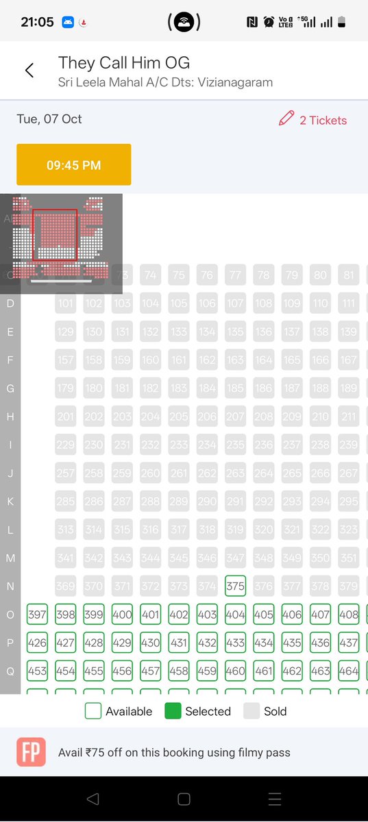 sharankalyan424's tweet image. #TheycallHimOG 2nd shows today in Vizianagaram 🔥🔥🤙🤙