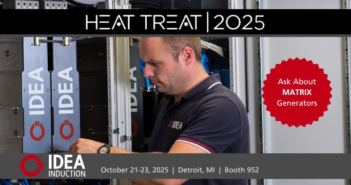 IdeaInduction's tweet image. MATRIX Generators 
These systems can deliver high, medium (and in many cases dual- or multi-) frequency power, at power levels from a few kilowatts up to thousands. 
LET’S TALK AT HEAT TREAT 2025!  bit.ly/46GXF5T
#HEATTREAT2025 #ideainduction #inductionheating #ASM