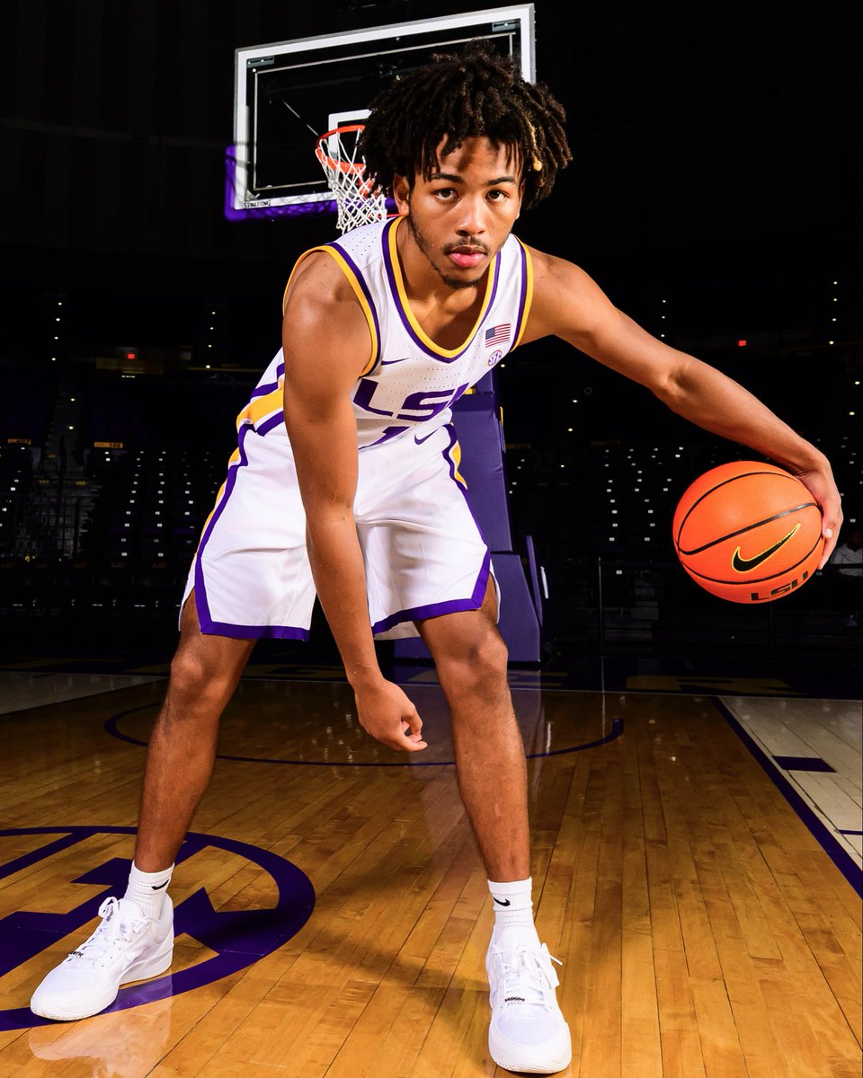 LSUBasketball's tweet image. Birmingham Bound ✈️

Jalen Reed, Dedan Thomas, Jr., and Marquel Sutton will join Matt McMahon at SEC Tip-Off 2026!