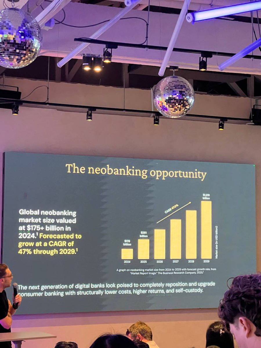 linx_labs's tweet image. TOKEN2049 takeaways 🇸🇬

Reconnected with old friends, met incredible new builders. Everywhere you look: stablecoins scaling, crypto neobanks launching, TradFi integrating deeply. Web3 is playing in the big leagues now - incredible to see this unfold and be part of it.

Also…