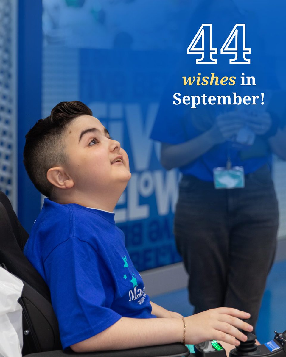 makeawishsfla's tweet image. This #childhealthday, we celebrate the spirit of childhood and we are so happy to have impacted the lives of 44 wish kids last month!

Every wish begins with a referral 💙
🔗 Visit the link in our or visit md.wish.org to refer a child today!