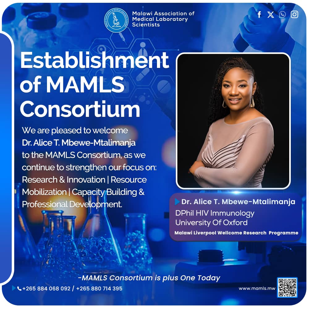 Malawi Association of Medical Laboratory Scientist tweet media