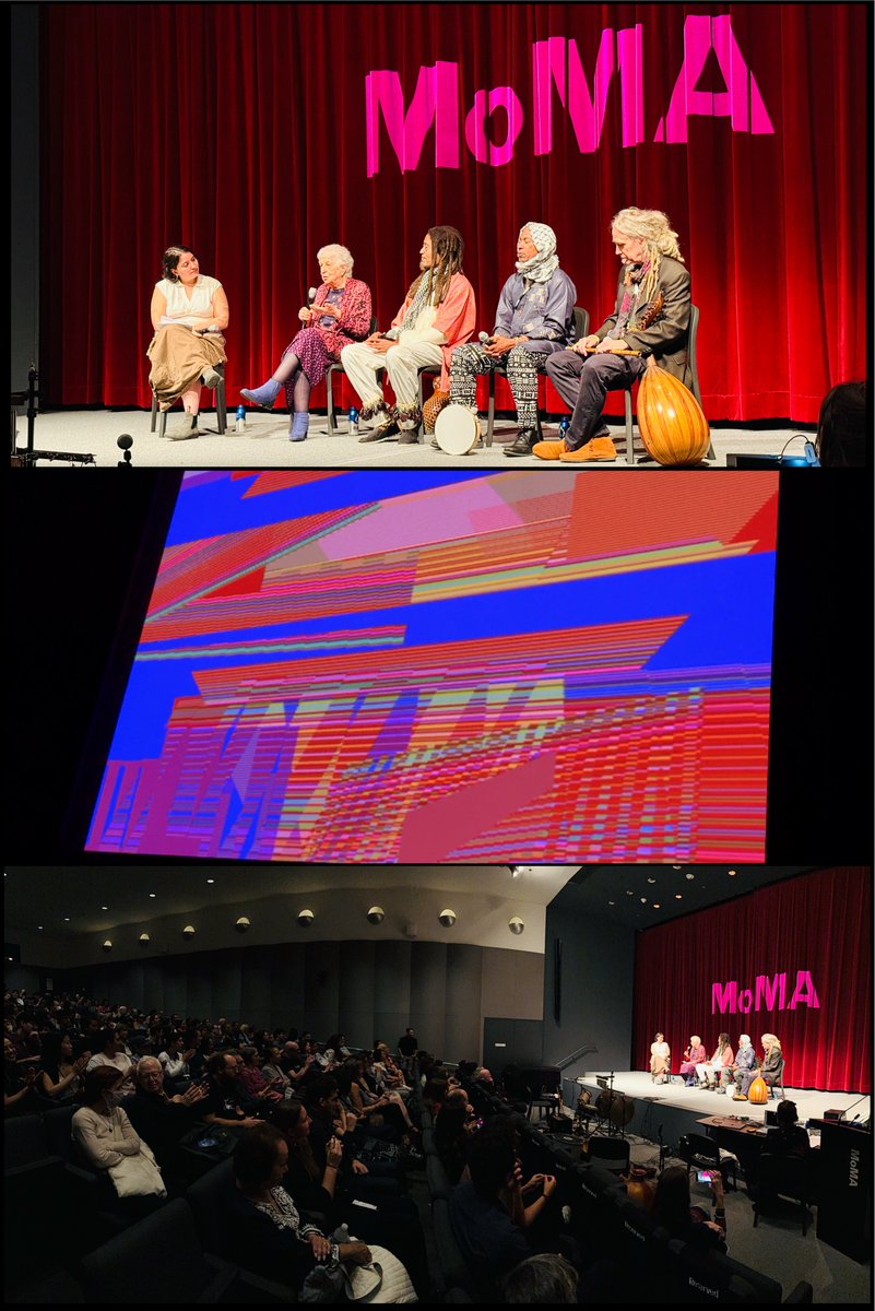 AmigaBill_'s tweet image. Amazing time at Samia Halaby&apos;s Kinetic Painting performance at MoMA in NYC last night. She created live art to music by coding with a 1992 Toshiba laptop. Her Amiga artwork is still on display for 1 more month. Check it out! #commodore #commodoreamiga #RetroComputing #computerart