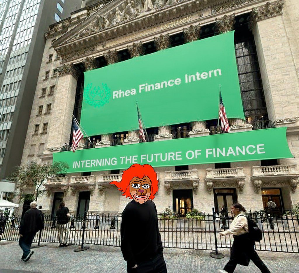 rhea_intern's tweet image. Good Tuesday NEAR. Went outside to touch the grass and saw this.

My mom always said: “get a real job,” so I got a building. 

Interning the future of finance btw.