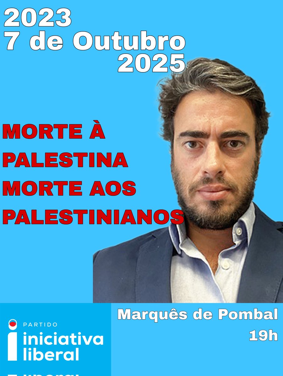 dois anos de genocídio, e há quem organize uma manifestação para glorificar terroristas

a IL tem de se demarcar desta manifestação