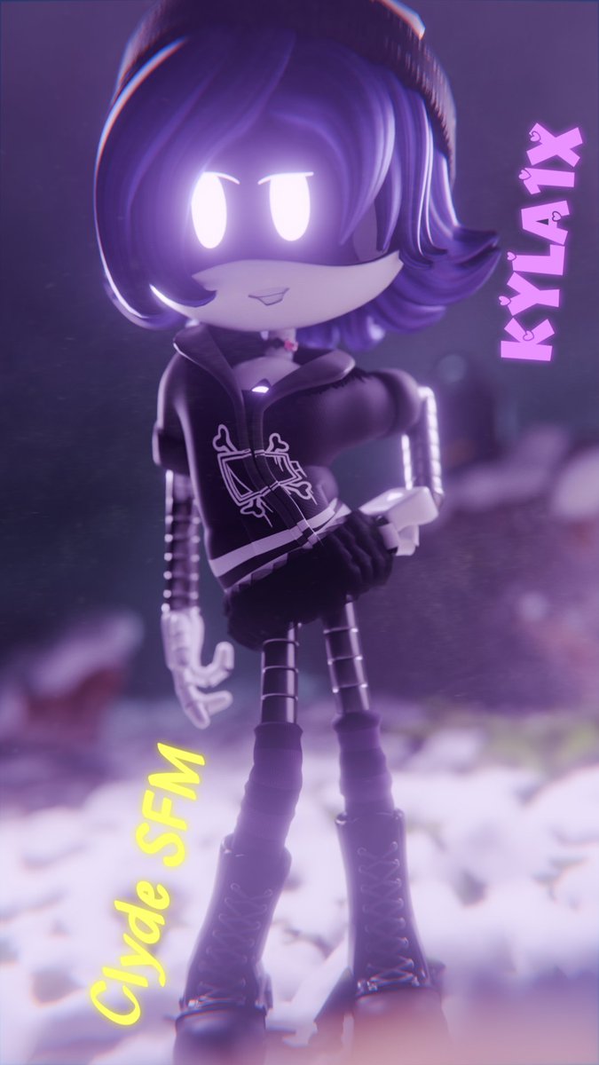 KylaOneX's tweet image. another poster collab with @Sfm_Clyde  :D

model by @Toxilisk_sl 

#murderdrones #uzi #UziDoorman #blender