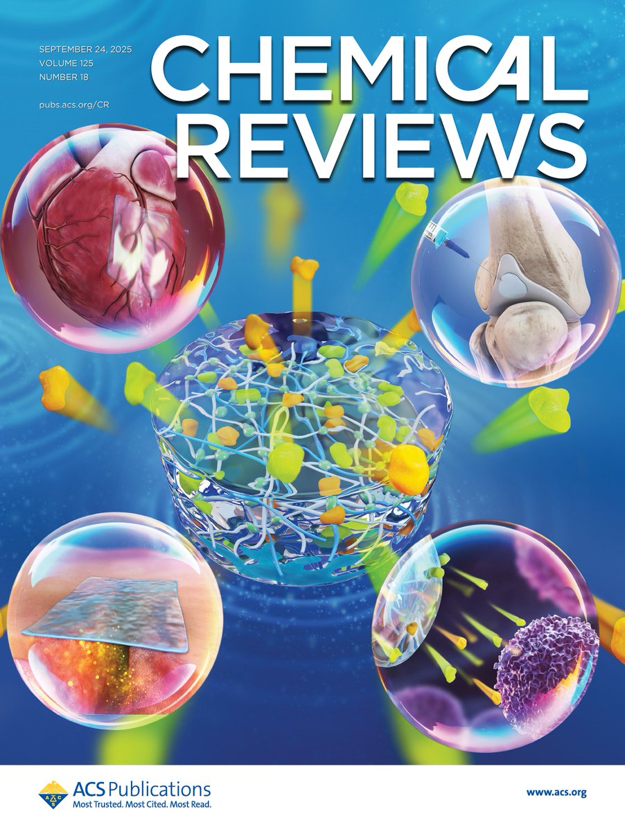 Thrilled to share that our article titled "Therapeutic Hydrogels: Properties and Biomedical Applications" has been published in Chemical Reviews and featured as a Cover Paper!   <a href="/WeiTaoLab/">Wei Tao</a>  <a href="/ACSChemRev/">Chemical Reviews</a> 

Paper Link: pubs.acs.org/doi/10.1021/ac…