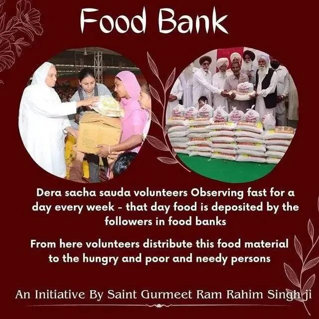 anukamal0987's tweet image. Millions go to bed hungry every night, Saint Gurmeet Ram Rahim Singh Ji has inspired his followers to participate in #FreeRationDistribution for those in need.  The Volunteers are doing #अन्न_दान to those families who cannot afford even a two-square meal for themselves.