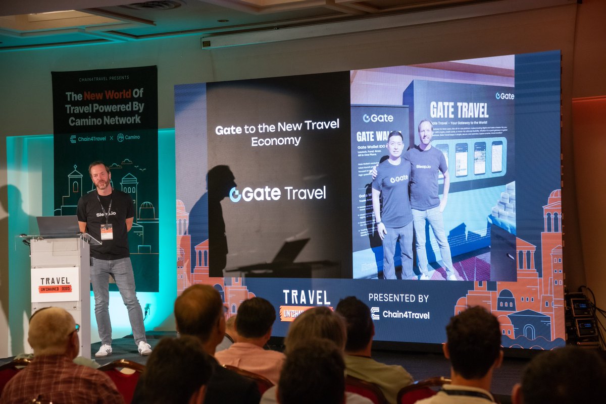 camino_network's tweet image. They launched their Web3 OTA at the Travel Un&apos;chained in 2023.
Now sleap powers Gate Travel + connects to Camino Messenger.

Web3 travel keeps growing, make sure to follow us.