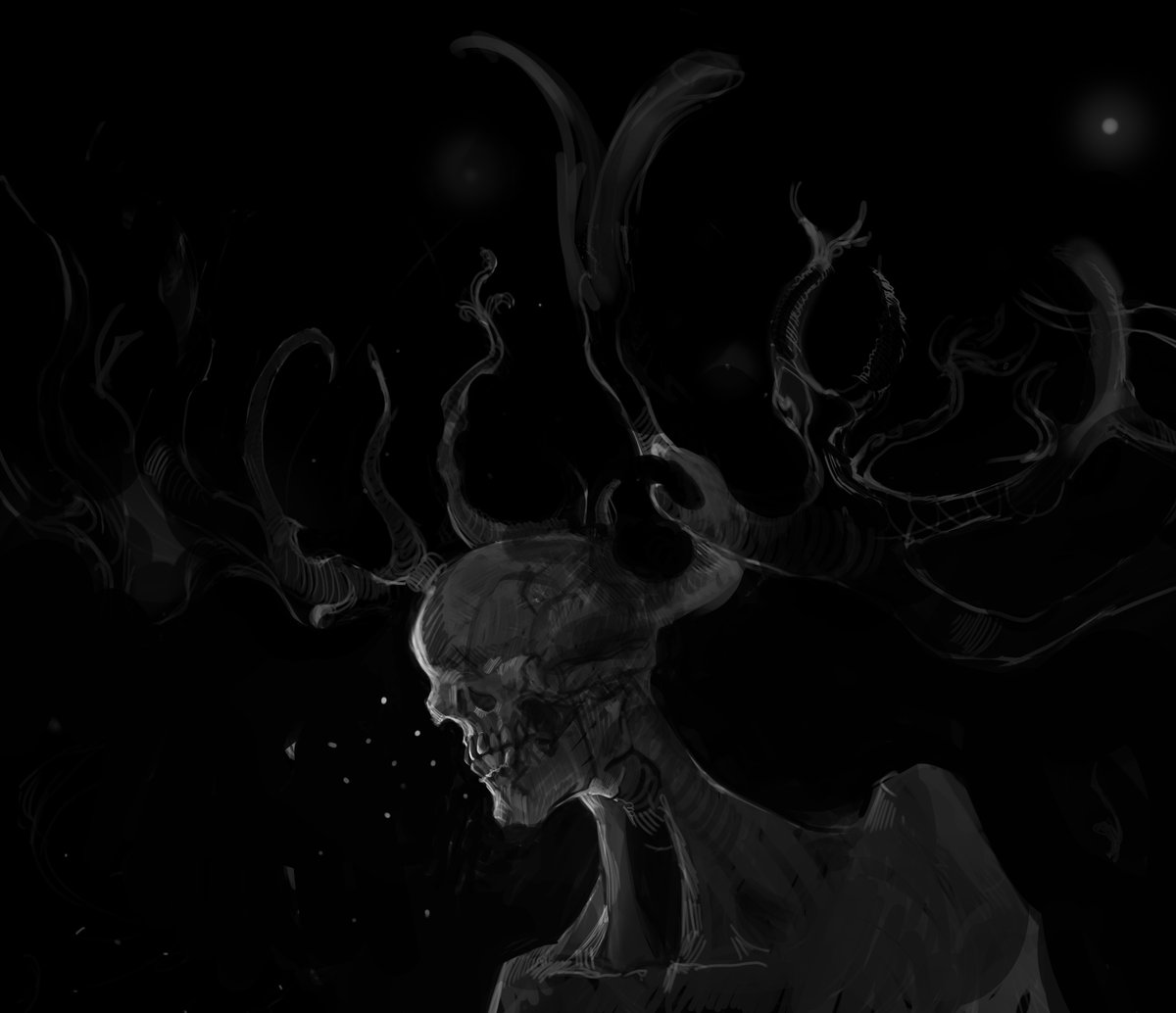 v_girin's tweet photo. day5 
#Inktober #sketches #HorrorArt https://t.co/V9Q9PWdK2B