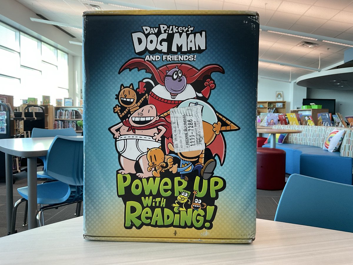 BushES_Library's tweet image. We are ready for Children’s Book Week thanks to one of our favorite authors, Dav Pilkey, and @EveryChildRead! Thank you so much for the book joy!! 📚😍 @DISD_Libraries @DISDLibrarian @dallasschools @ProjectReadDISD