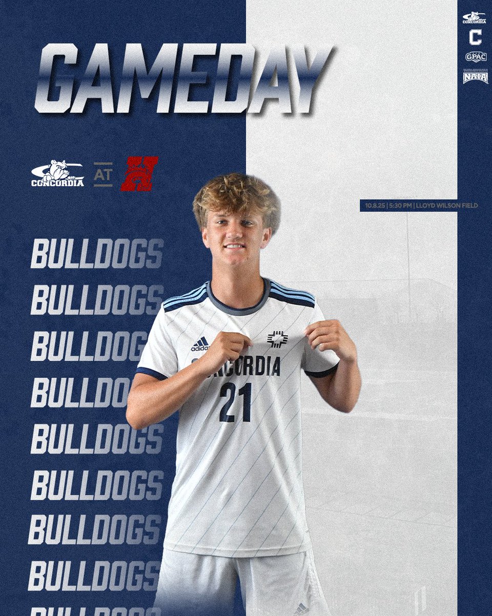 cunebulldogs's tweet image. ⚽️ GAMEDAY! ⚽️

@CUNEMSOC @ Hastings 

🕐 5:30 PM
📍 Lloyd Wilson Field (Hastings, NE) 
📺 gpacnetwork.com
📊 naiastats.prestosports.com/sports/msoc/20…