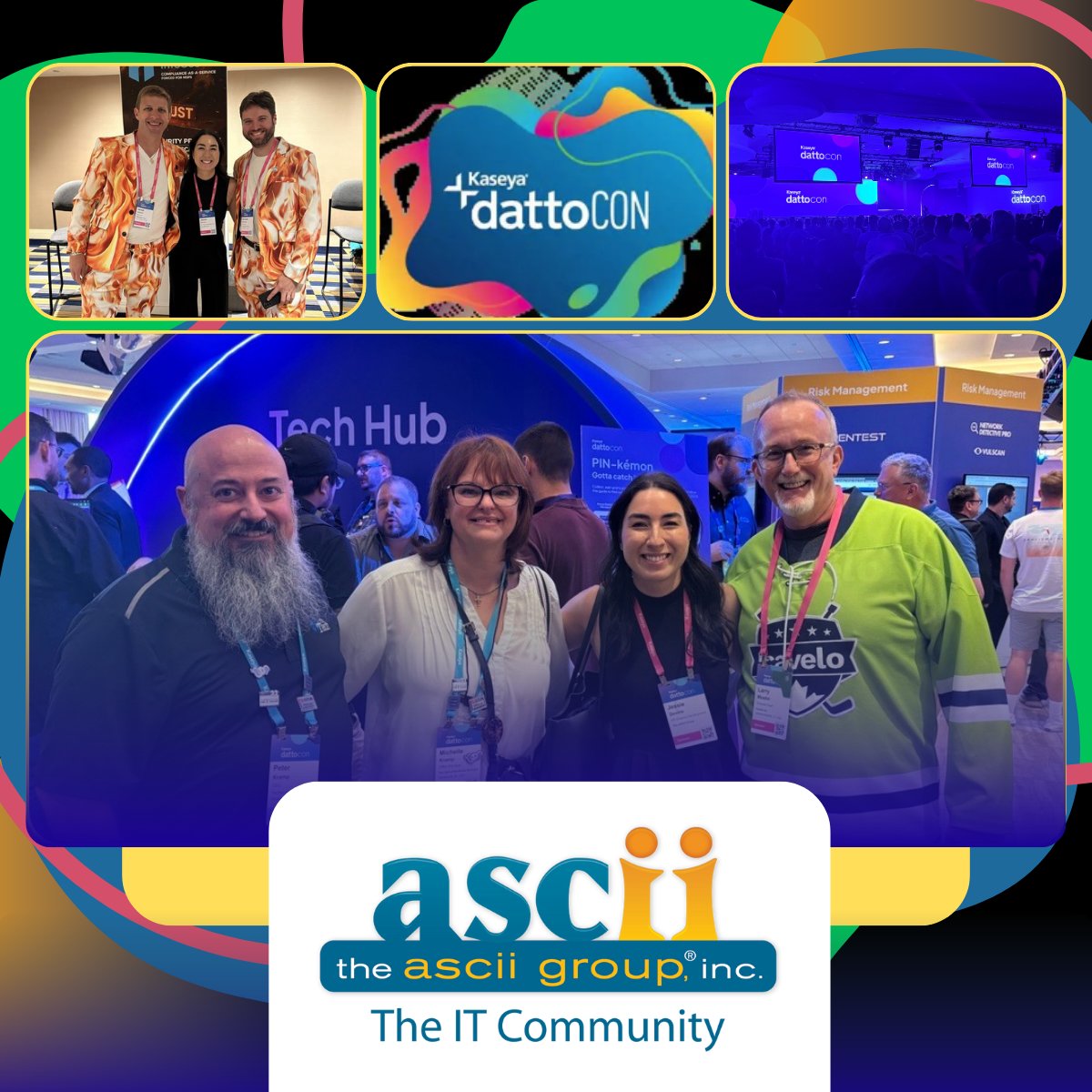 asciigroup's tweet image. We’re live at #DattoCon in Miami! ASCII is happy to connect with vendor technology partners, industry peers and ASCII members. Don’t miss our session tomorrow at 7:30-8:00am in the Community Lounge. For details, email lynn@ascii.com. #MSP #ITCommunity