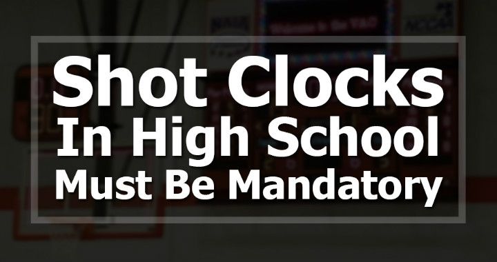 Shot Clocks in High School Must be Mandatory

buff.ly/C9GpKpD