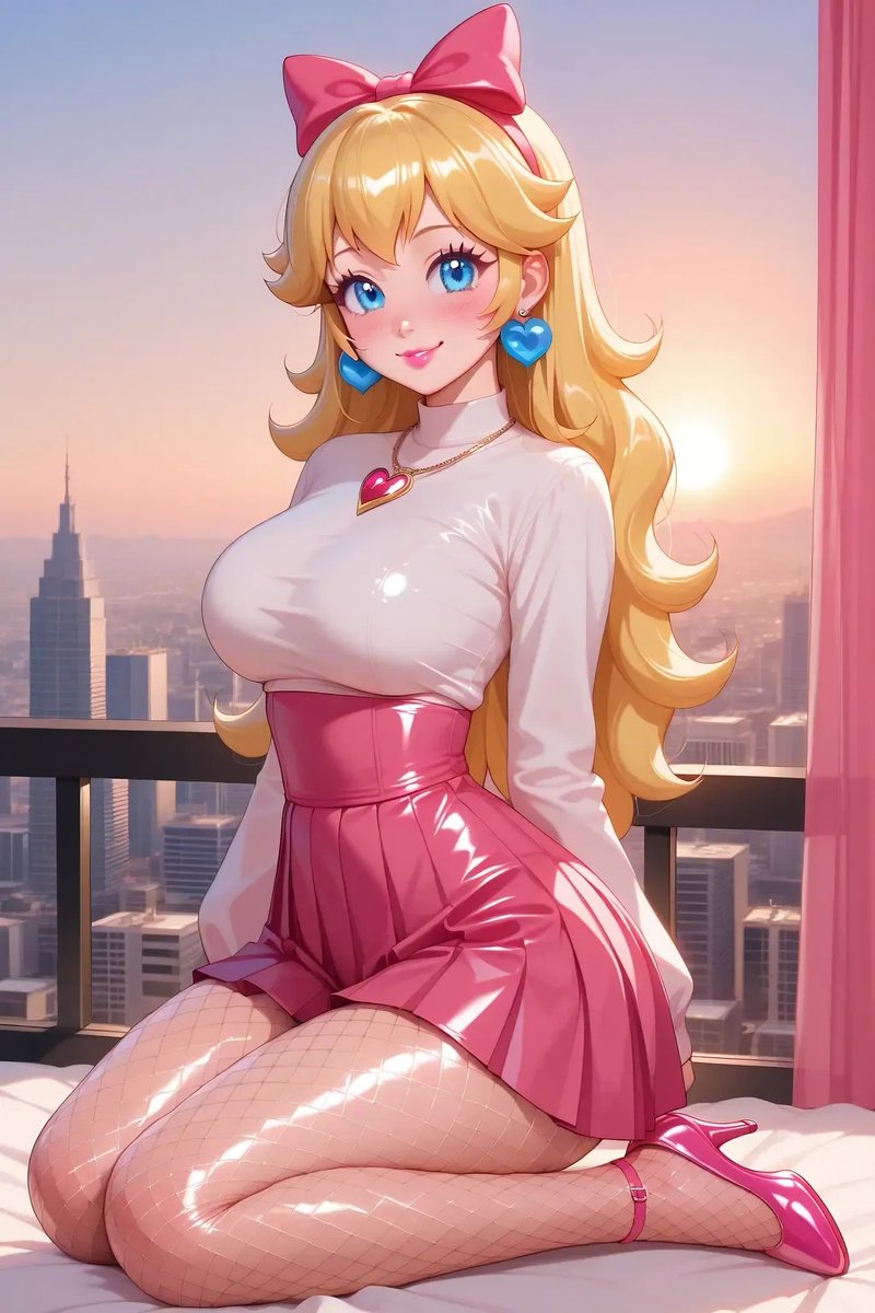JustSomeone_134's tweet image. How&apos;s the view #PrincessPeach #Princess #Peach #AIart #Aiart️ #aiartist #AIArtCommuity #AIArtistCommunity