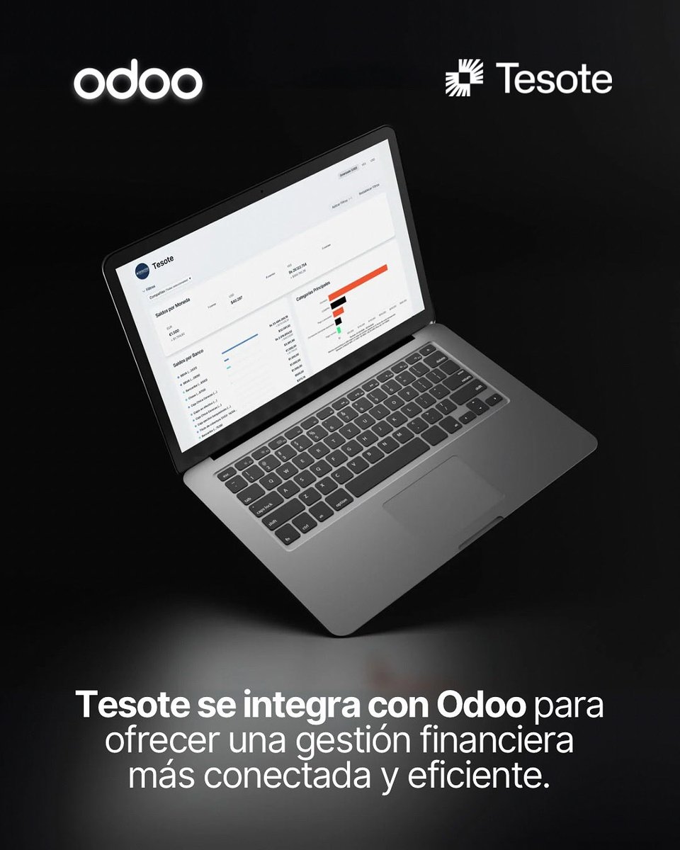 La integración entre Tesote y <a href="/Odoo/">Odoo</a> permite a las empresas conectar sus procesos contables, operativos y financieros en una sola plataforma, asegurando información coherente y actualizada.🔥

Con esta conexión, los movimientos registrados en Tesote se reflejan automáticamente en